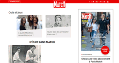 Desktop Screenshot of match.fr