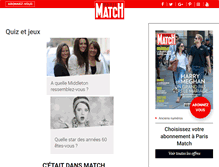 Tablet Screenshot of match.fr
