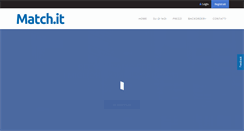 Desktop Screenshot of match.it